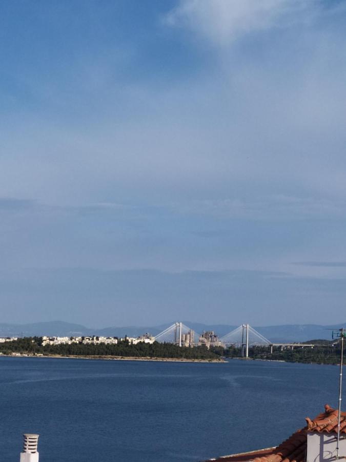شقة Seaview Chalkis Karababás المظهر الخارجي الصورة